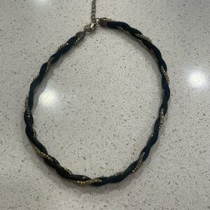 Black and gold necklace / choker
